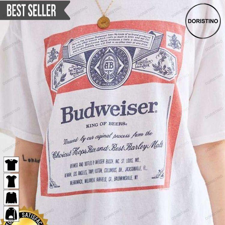 Budwei Beer Vintage 90s Doristino Limited Edition T-shirts