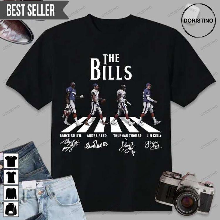 Buffalo Bills Walking Abbey Road Unisex Doristino Awesome Shirts