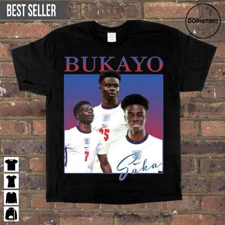 Bukayo Saka Vintage Doristino Trending Style