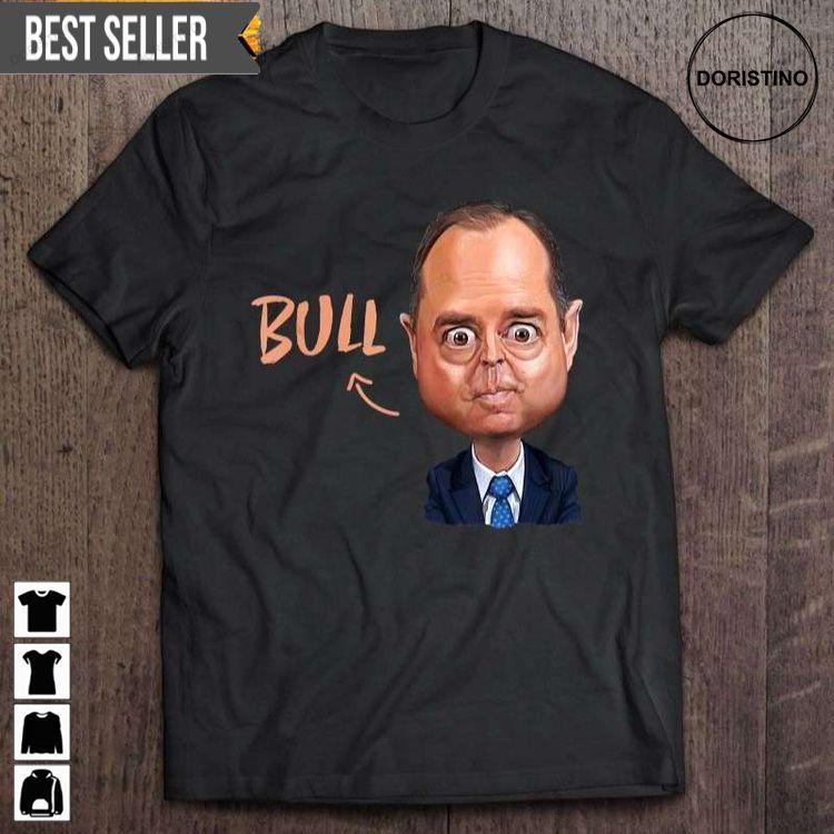 Bull Schiff Meme Black T- Doristino Awesome Shirts