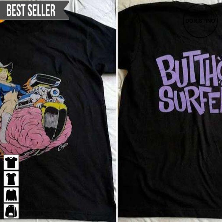 Butthole Surfers Independent Worm Saloon 1993 Tour Short-sleeve Doristino Awesome Shirts