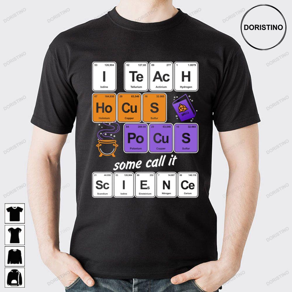 Periodic Table Hocus Pocus Magic 2 Doristino Hoodie Tshirt Sweatshirt