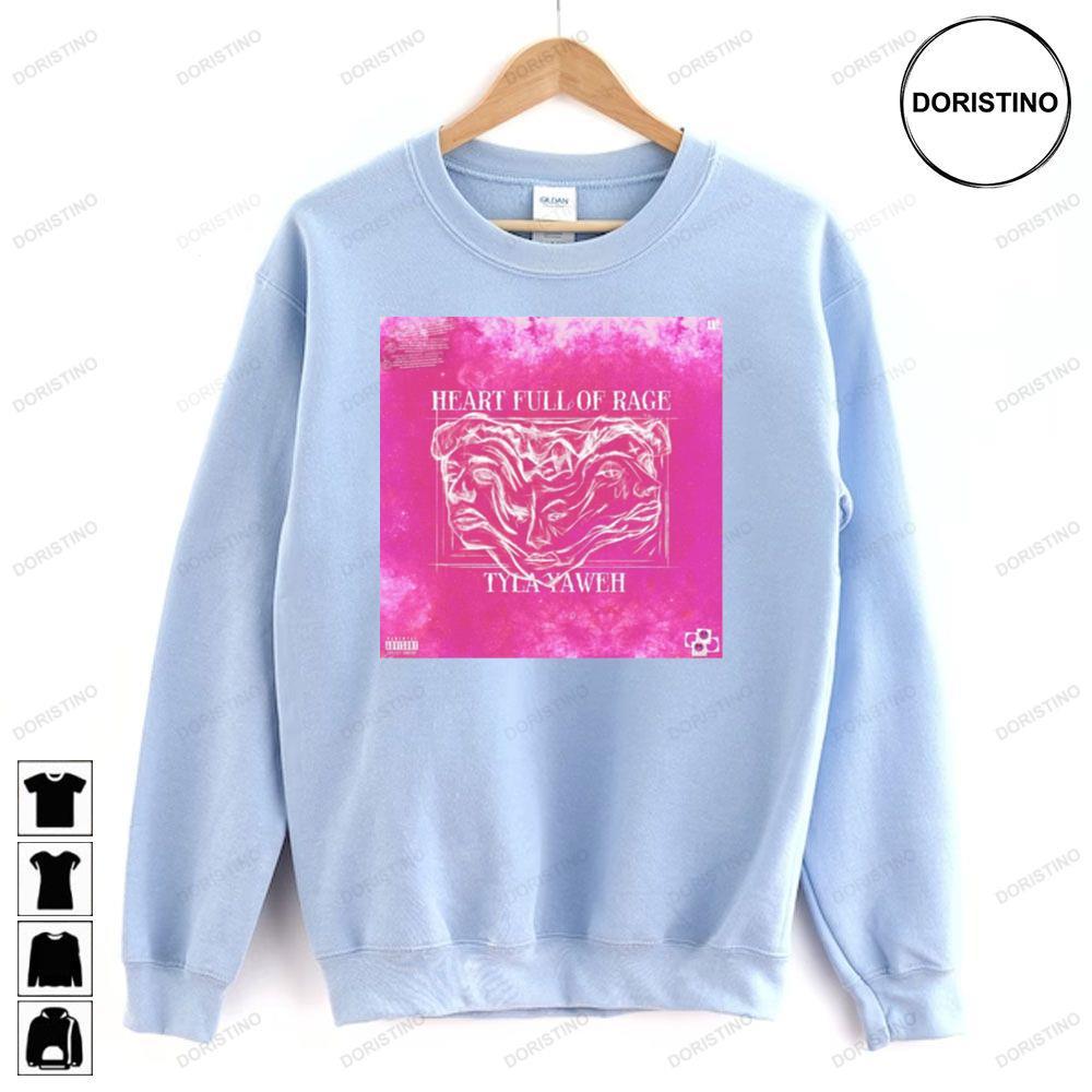 Pink Art Tyla Yaweh Heart Full Of Rage 2 2023 Album 2 Doristino Hoodie Tshirt Sweatshirt