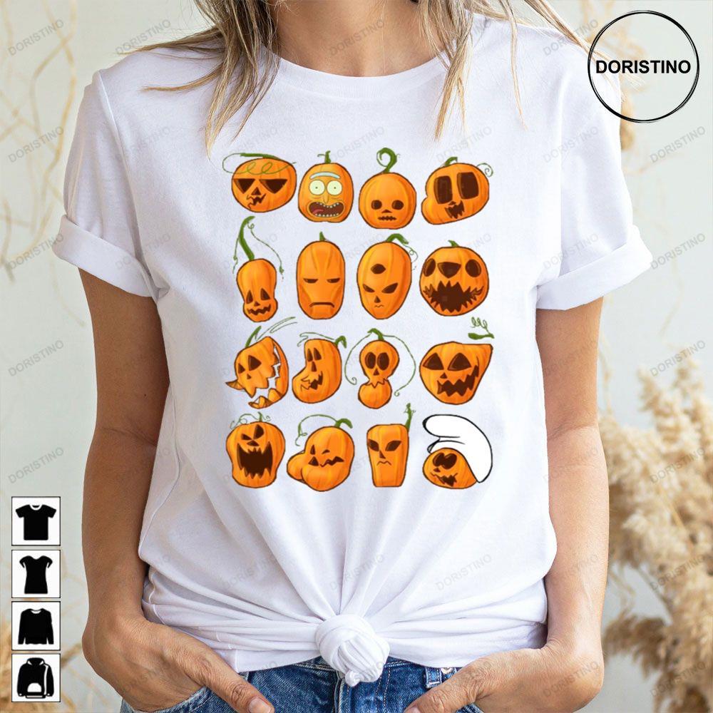 Pumpkins Cartoon Characters Head 2 Doristino Sweatshirt Long Sleeve Hoodie