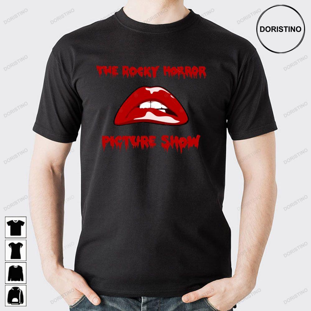 Red Lip The Rocky Horror Picture Show 2 Doristino Sweatshirt Long Sleeve Hoodie