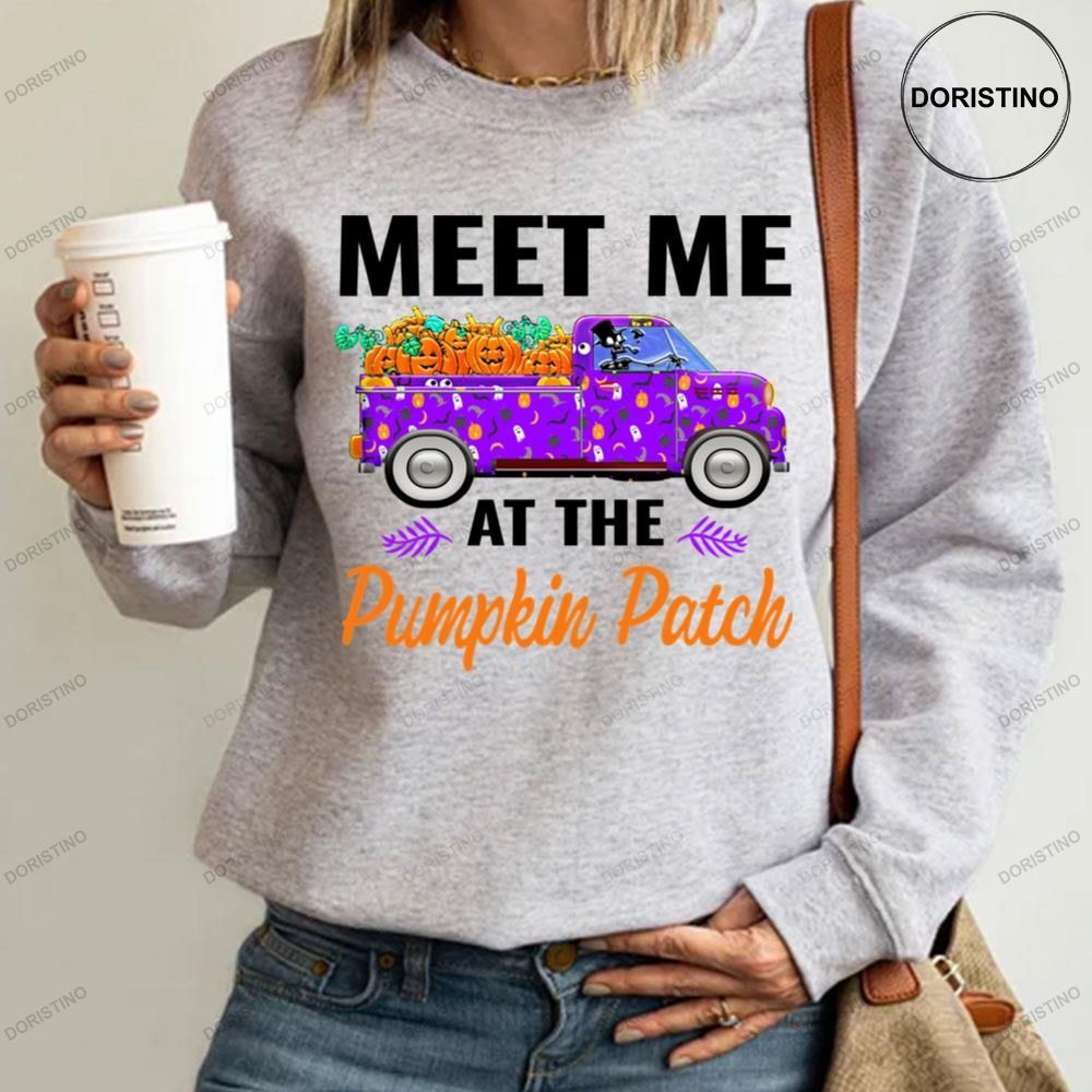 Meet Me At The Pumpkin Patch Halloween Awesome Shirt