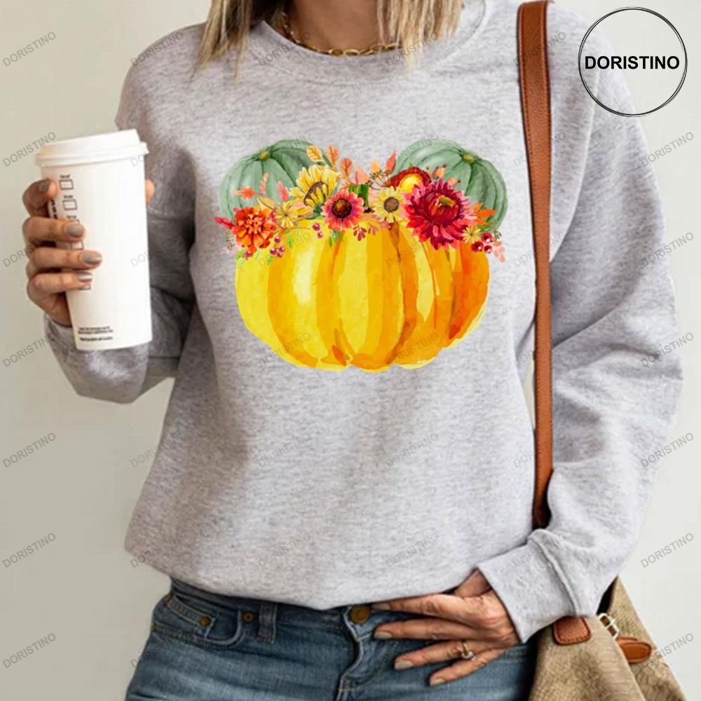 Mouse Pumpkin With Floral Crown Limited Edition T-shirt