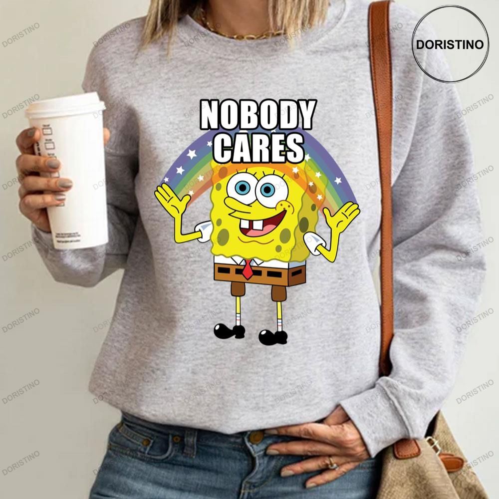 Nobody Cares Spongebob Trending Style