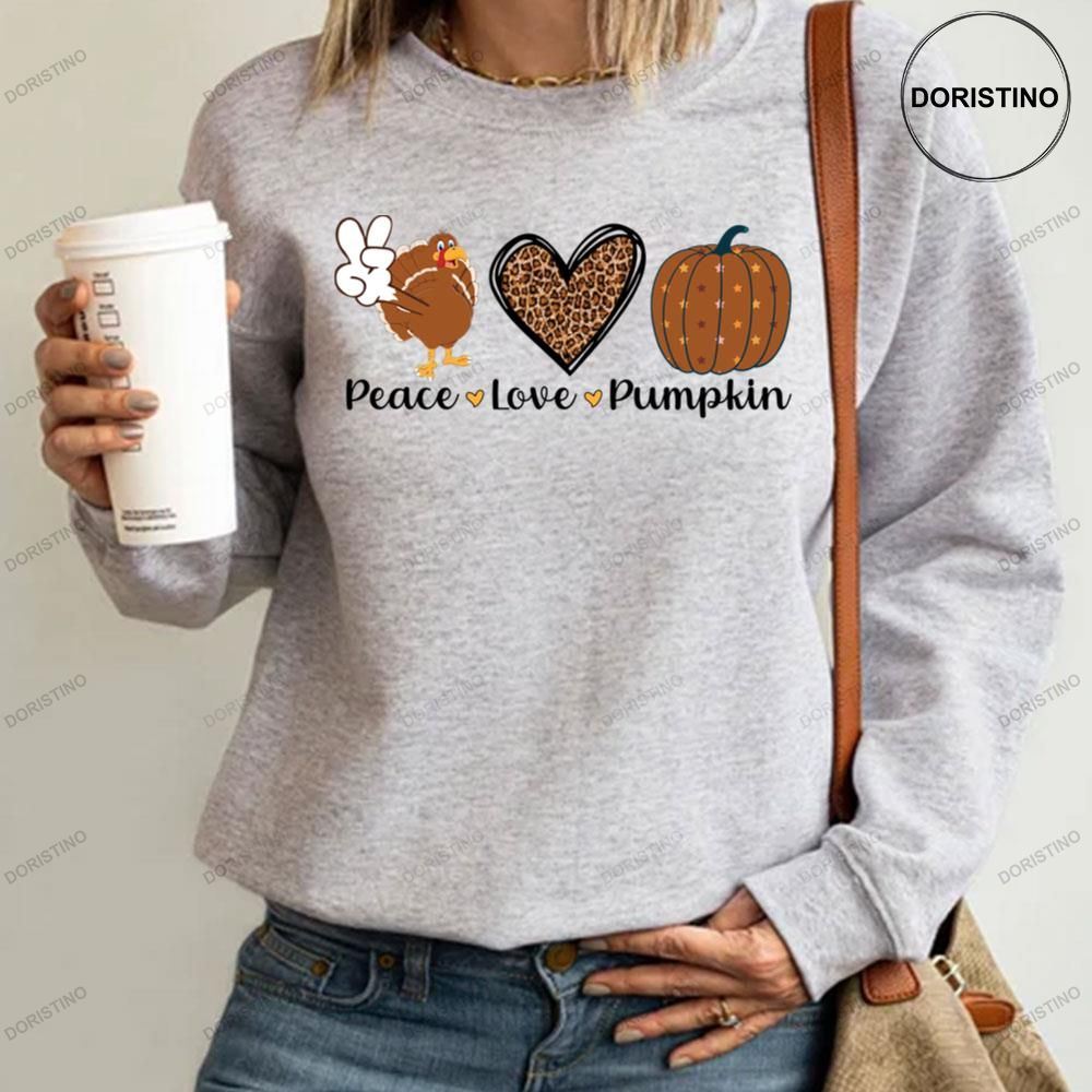 Peace Turkey Love Pumpkin Thanksgiving Day 2022 Limited Edition T-shirt