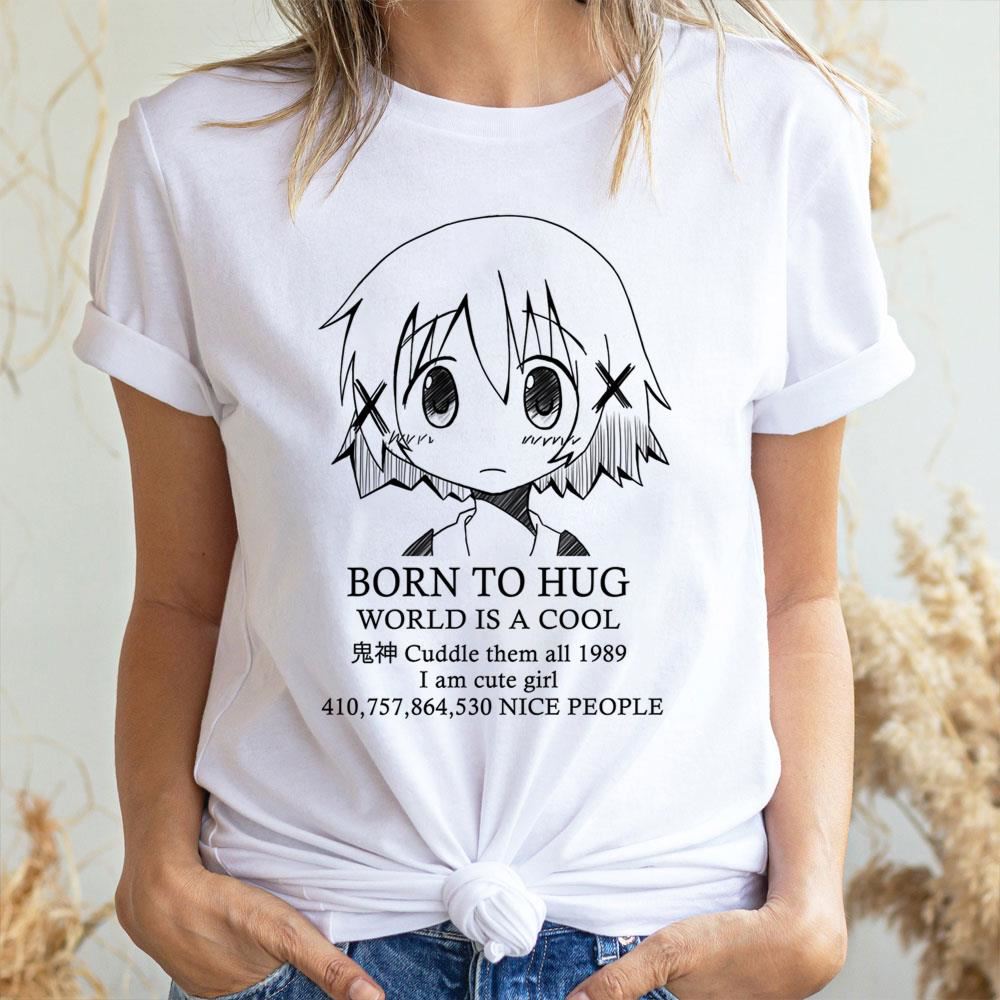 Born To Hug World Is A Cool Yuno Hidamari Sketch 2 Doristino Limited Edition T-shirts