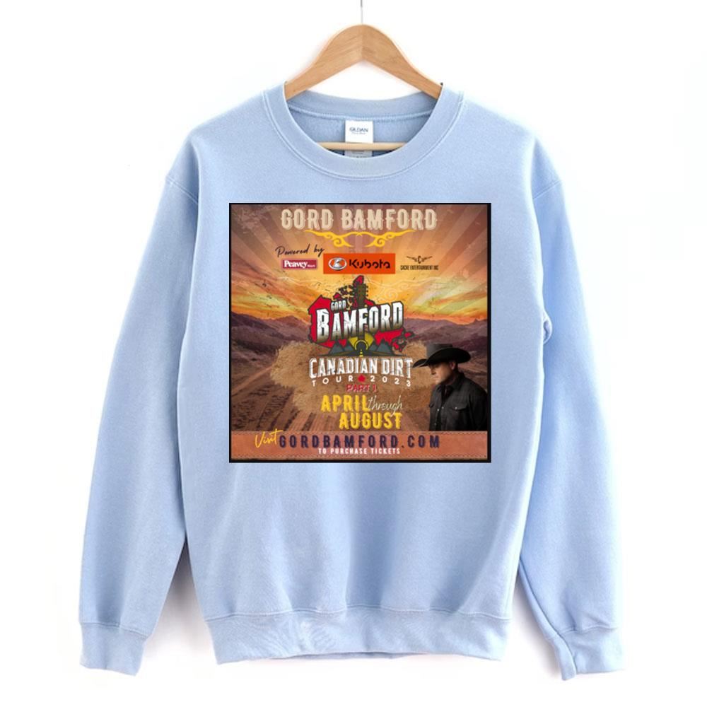 Canadian Dirt Tour Gord Bamford 2 Doristino Limited Edition T-shirts