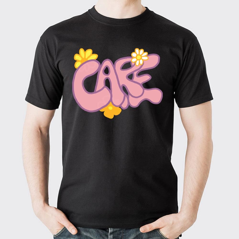 'care' Pink Flower Design Beabadoobee 2 Doristino Trending Style