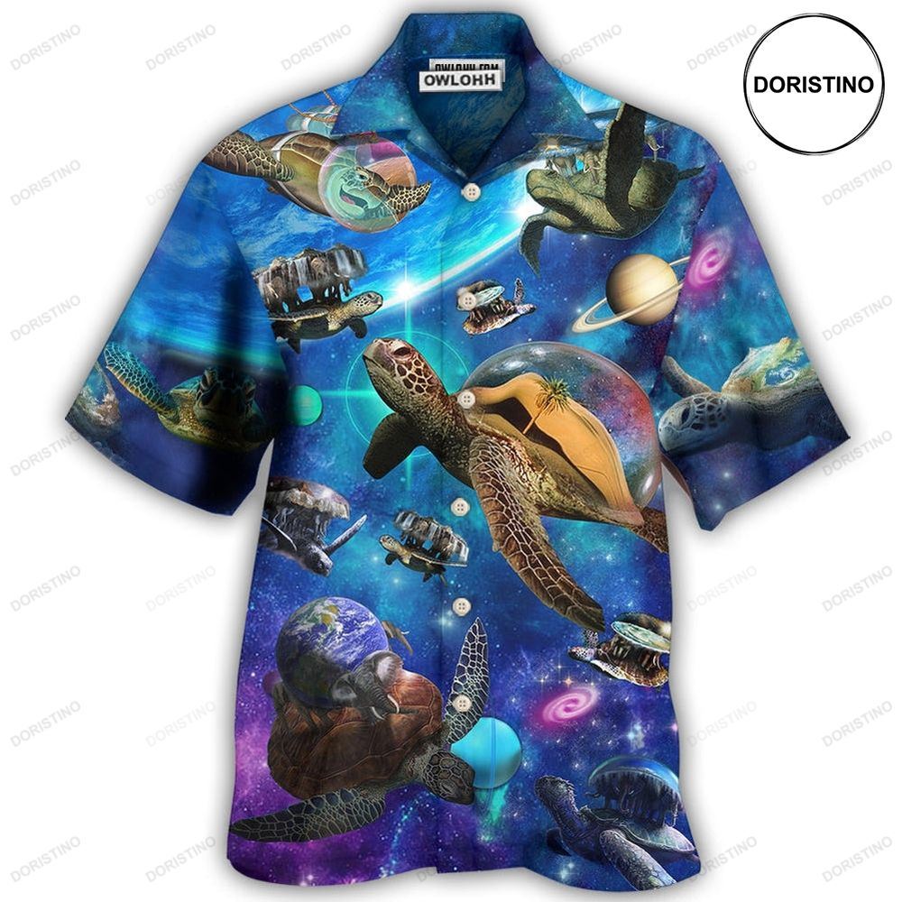 Turtle Loves Amazing Planet Hawaiian Shirt