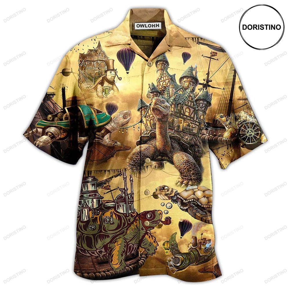 Turtle Vintage House Hawaiian Shirt