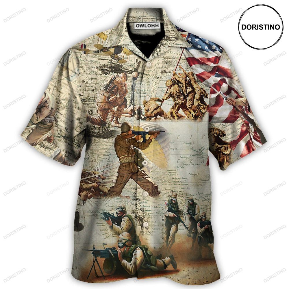 Veteran Memory Soldier's Prayer Limited Edition Hawaiian Shirt