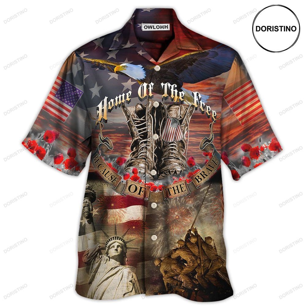 Veteran Proud To Be A With Boots Limited Edition Hawaiian Shirt