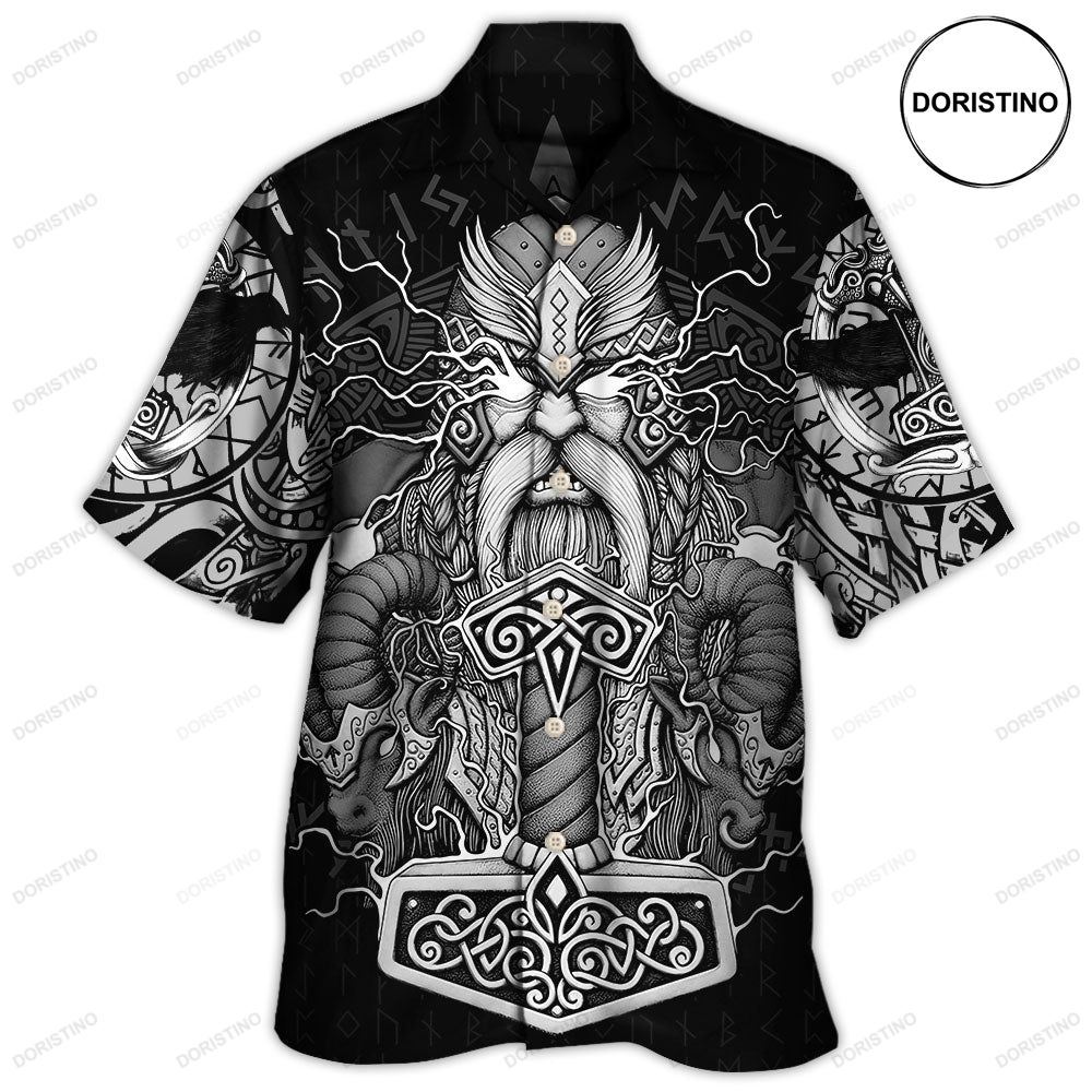 Viking Warrior Thor God Of Thunder Limited Edition Hawaiian Shirt