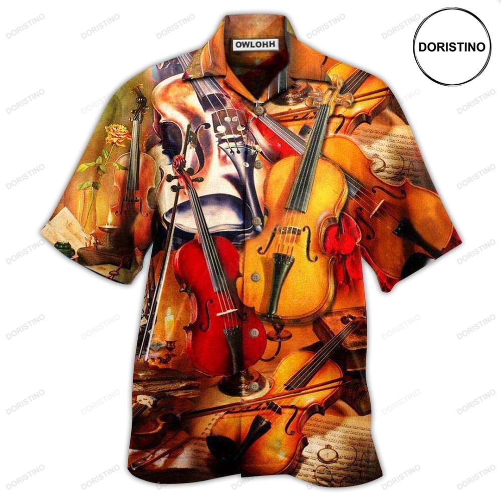 Violin Music Is My Passion Awesome Hawaiian Shirt