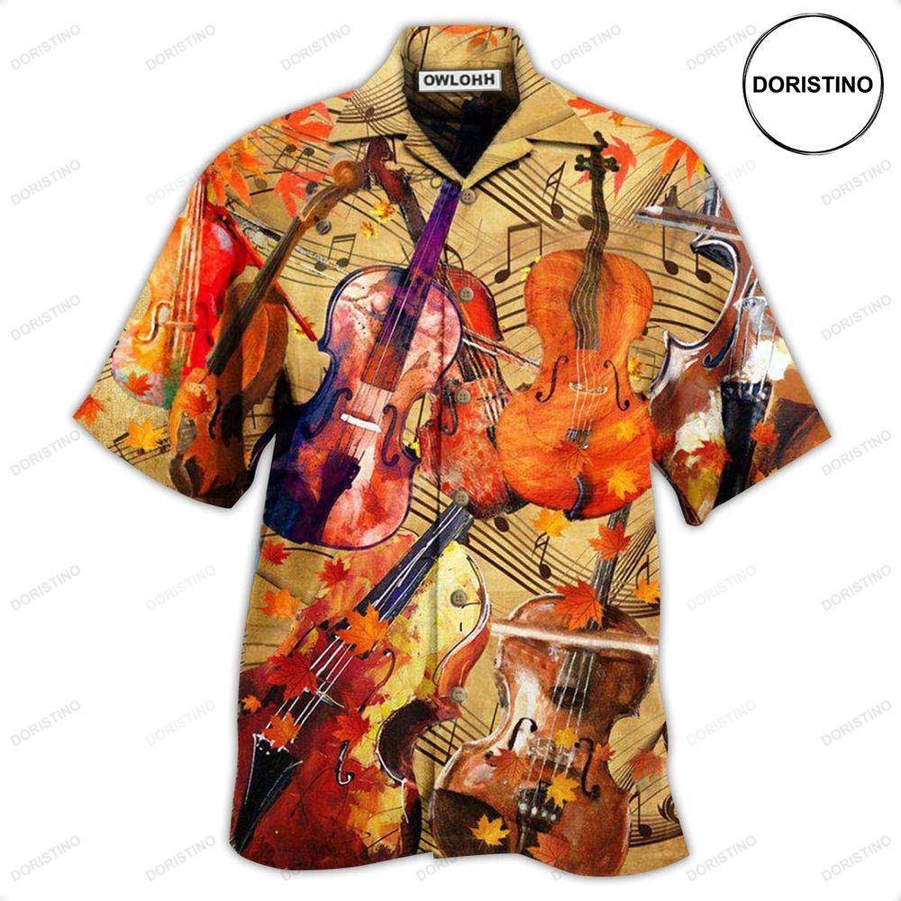 Violin Music Notes Can Change Your World Awesome Hawaiian Shirt