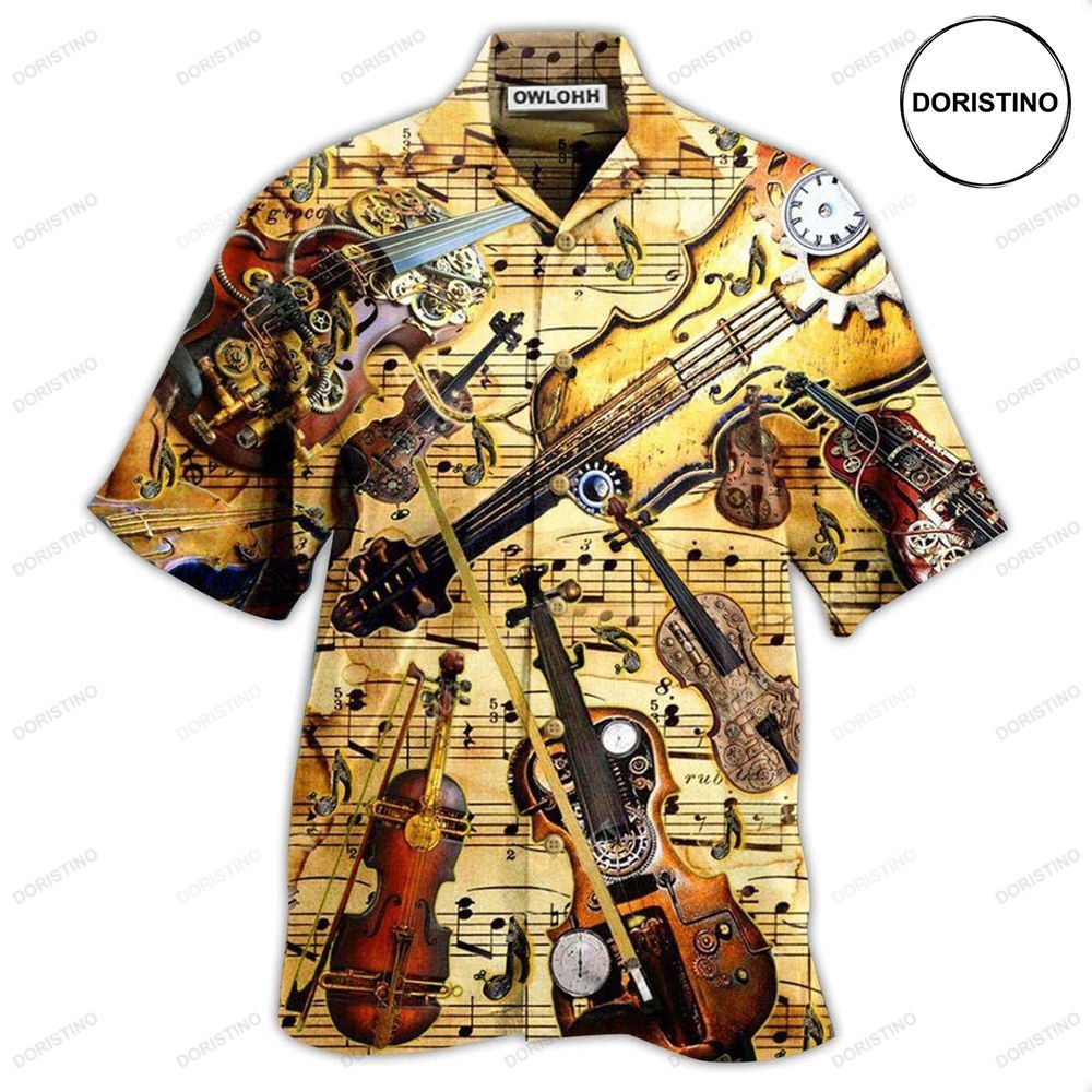 Violin Music Violin Speaks Limited Edition Hawaiian Shirt