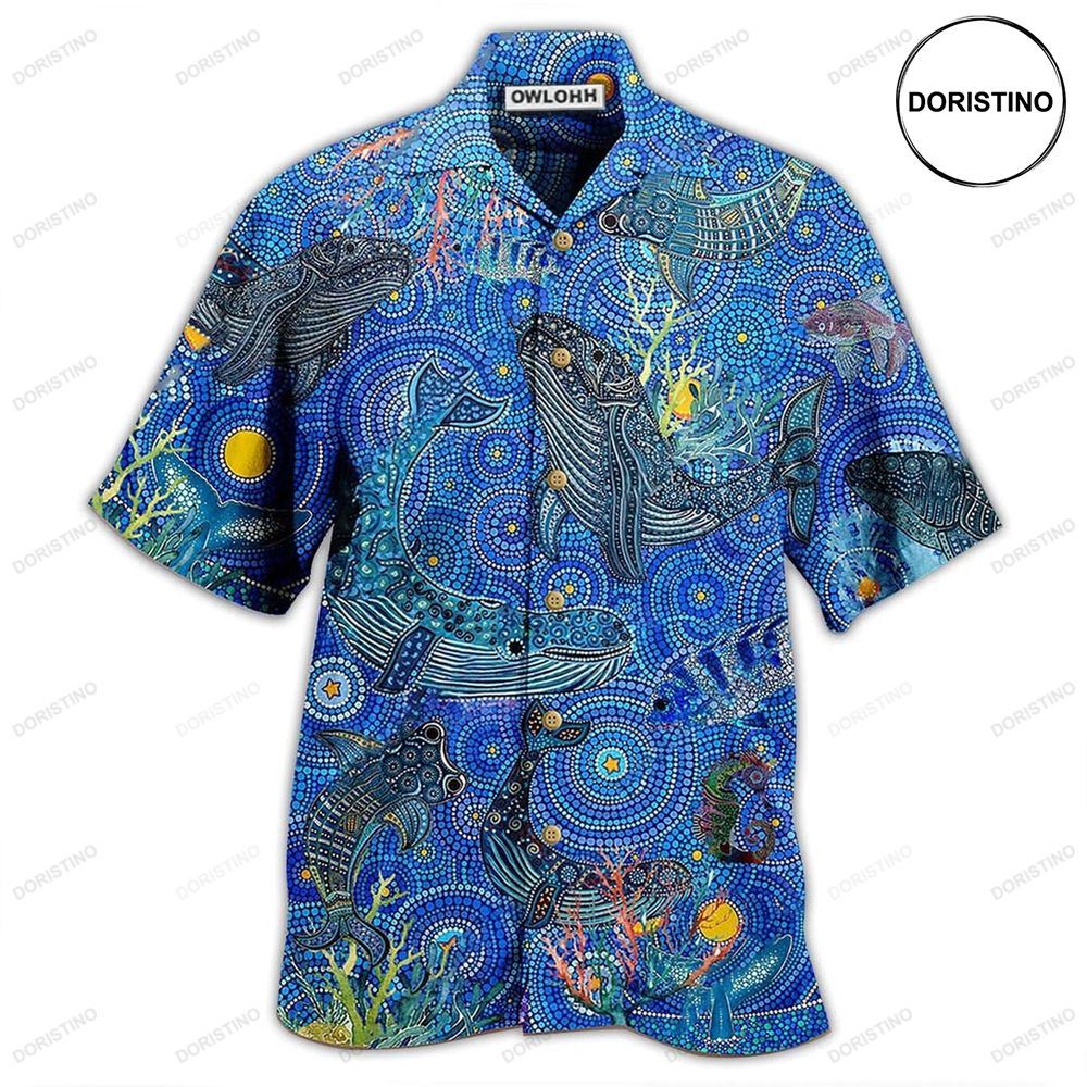 Whale Love Animals Limited Edition Hawaiian Shirt