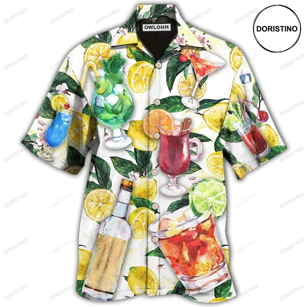 Wine Drinking Vodka Wine Limited Edition Hawaiian Shirt