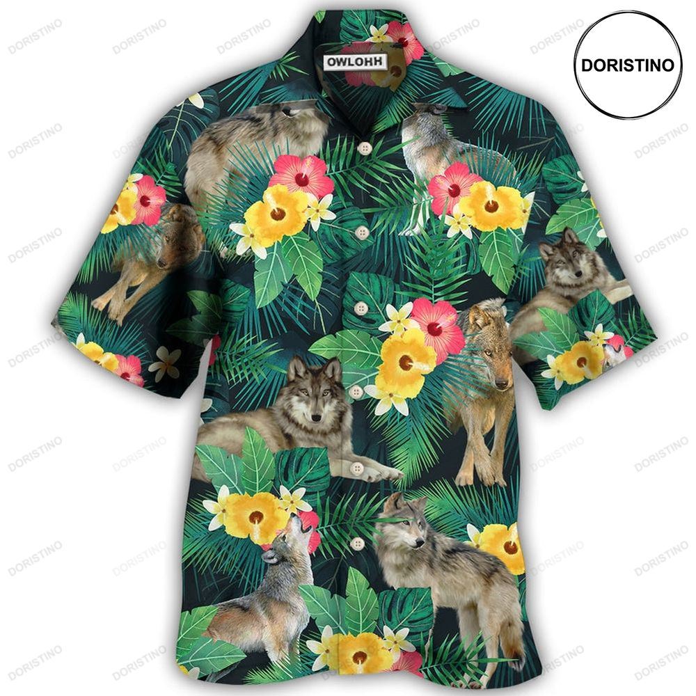 Wolf Tropical Summer Vibes Limited Edition Hawaiian Shirt