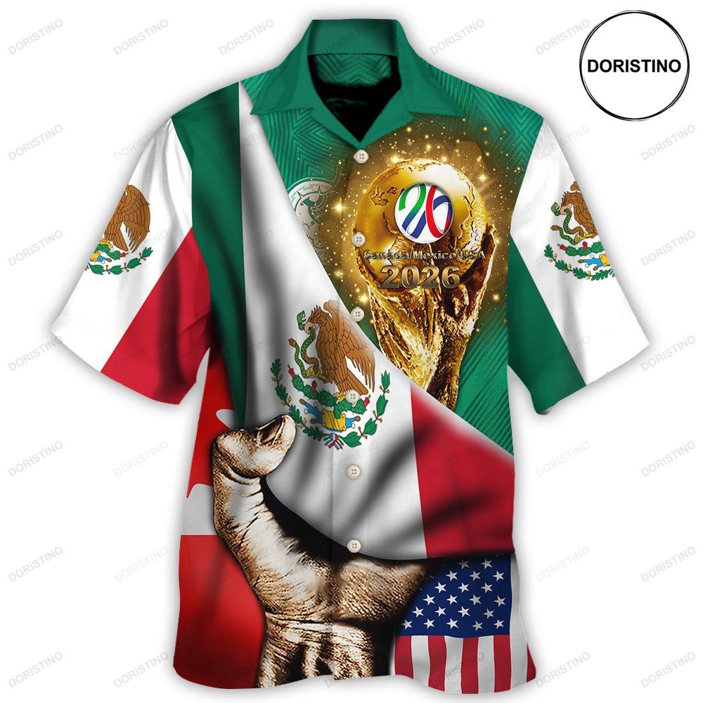 World Cup 2026 Mexico Will Be The Champion Flag Vintage Hawaiian Shirt
