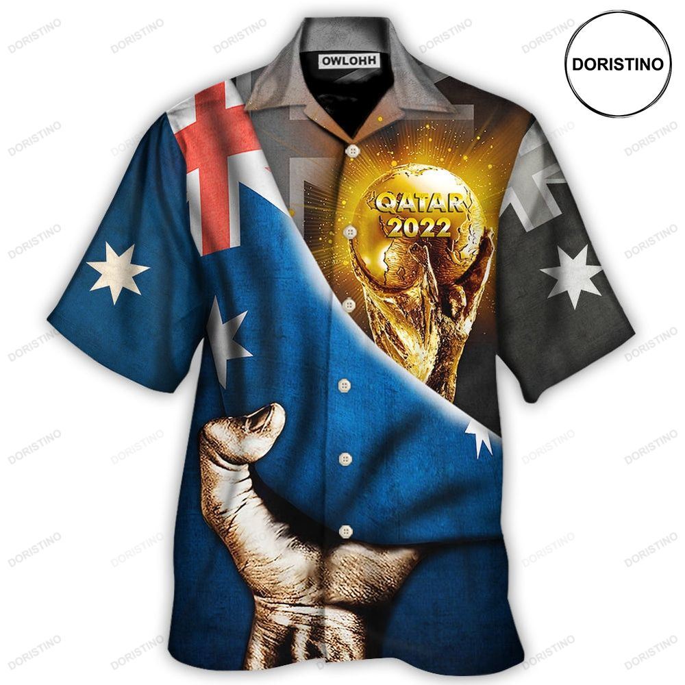 World Cup Qatar 2022 Australia Will Be The Champion Hawaiian Shirt