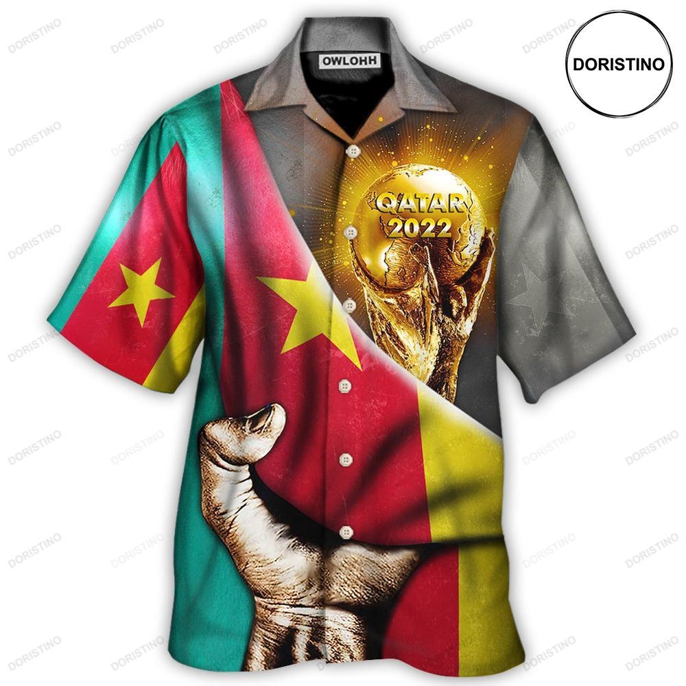 World Cup Qatar 2022 Cameroon Will Be The Champion Limited Edition Hawaiian Shirt
