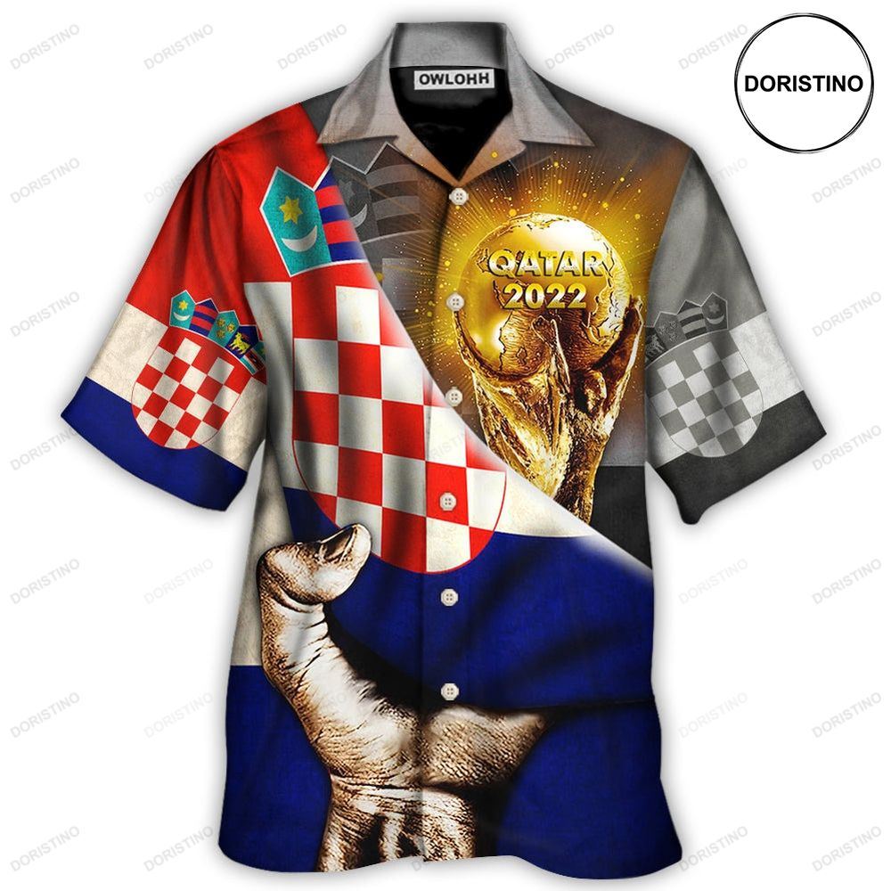 World Cup Qatar 2022 Croatia Will Be The Champion Awesome Hawaiian Shirt