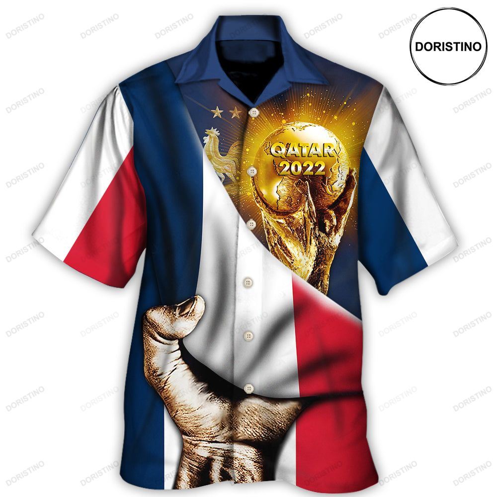 World Cup Qatar 2022 France Will Be The Champion Flag Vintage Hawaiian Shirt