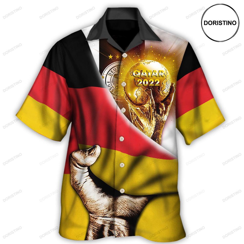 World Cup Qatar 2022 Germany Will Be The Champion Flag Vintage Limited Edition Hawaiian Shirt