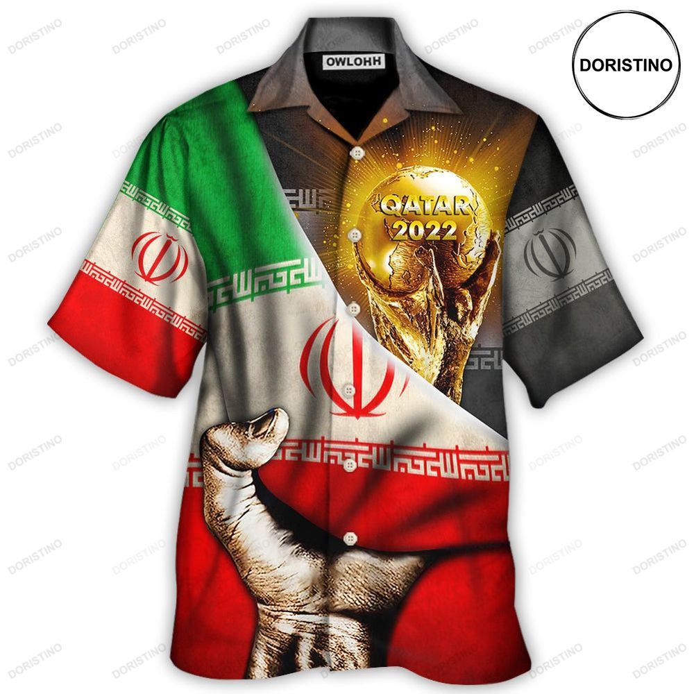World Cup Qatar 2022 Iran Will Be The Champion Limited Edition Hawaiian Shirt