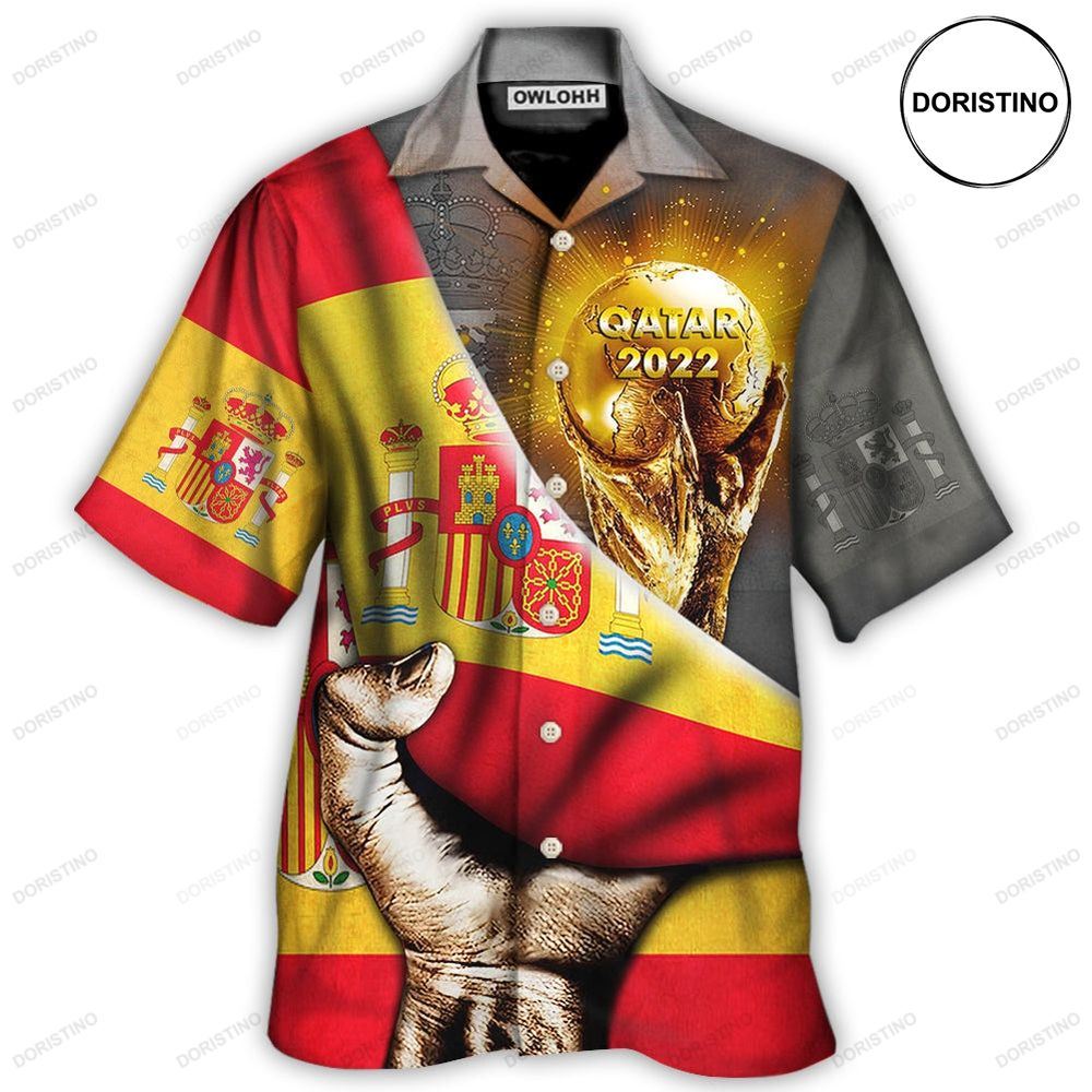 World Cup Qatar 2022 Spain Will Be The Champion Limited Edition Hawaiian Shirt