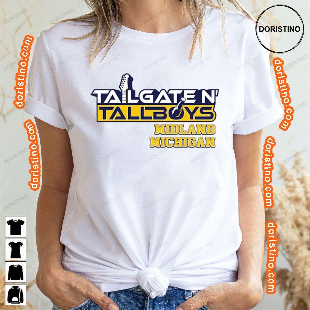 Tailgate N Tallboys Michigan 2024 Logo Shirt