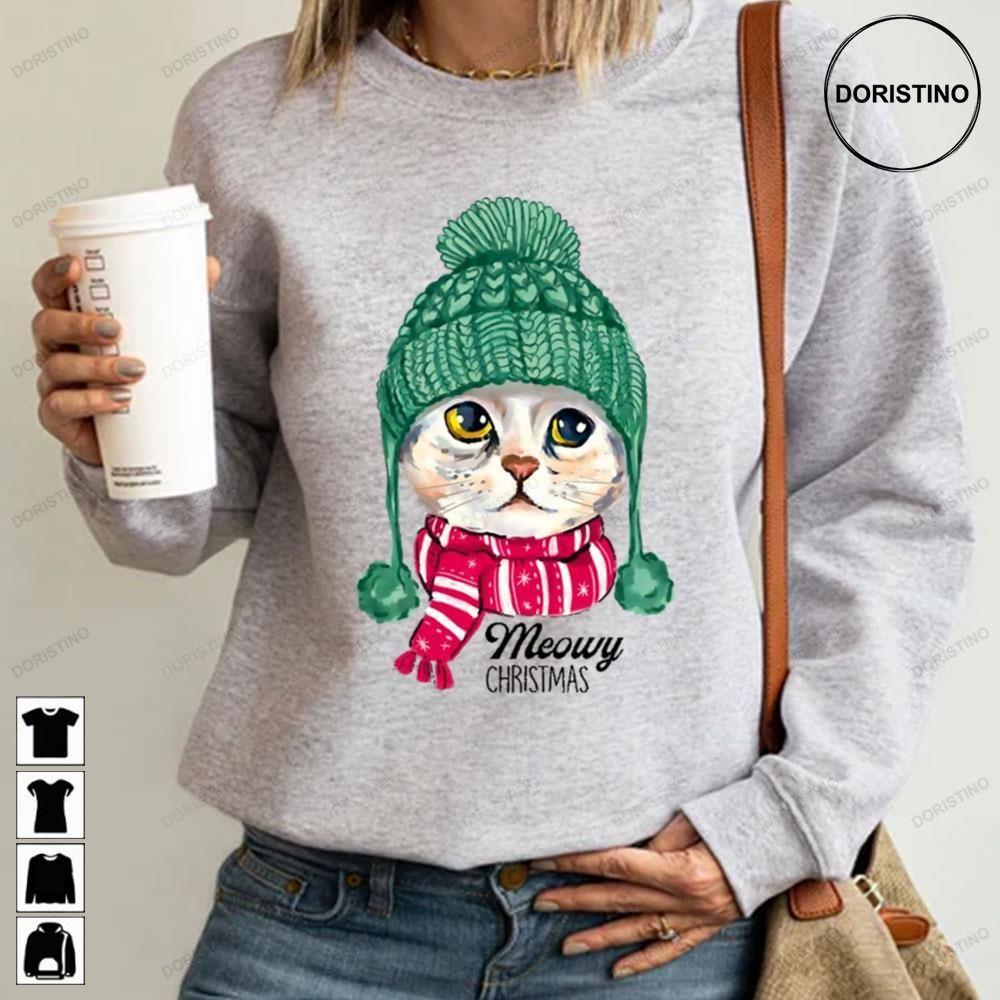 Meowy Christmas Jingle Cat 2 Doristino Hoodie Tshirt Sweatshirt