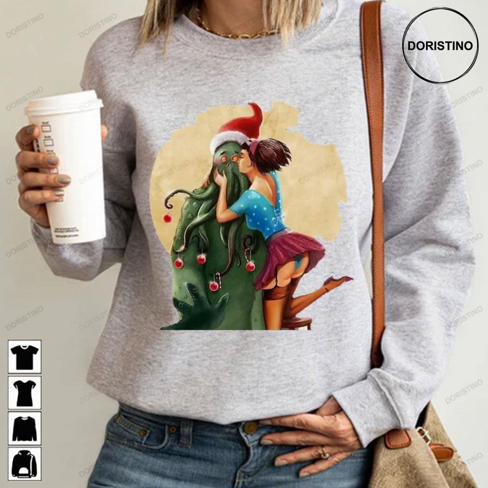 Merry Christmas Cthulhu 2 Doristino Tshirt Sweatshirt Hoodie