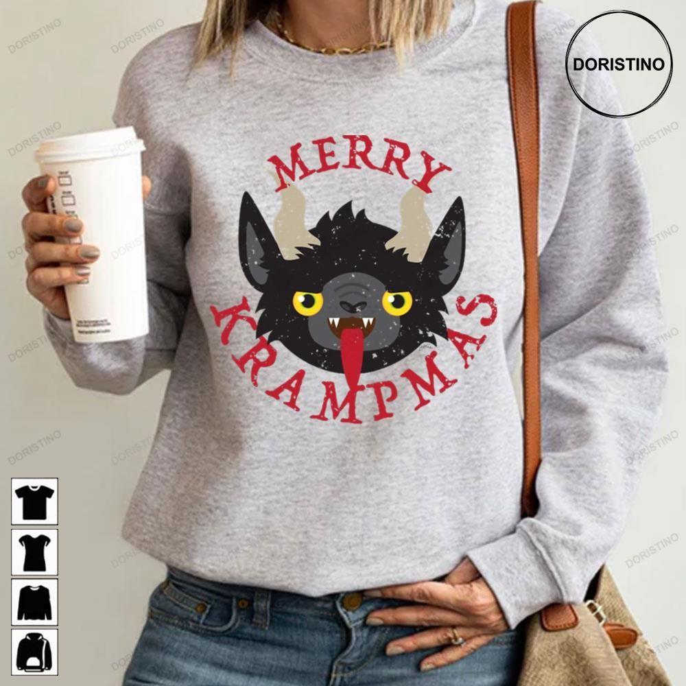 Merry Krampmas Krampus Christmas 2 Doristino Hoodie Tshirt Sweatshirt