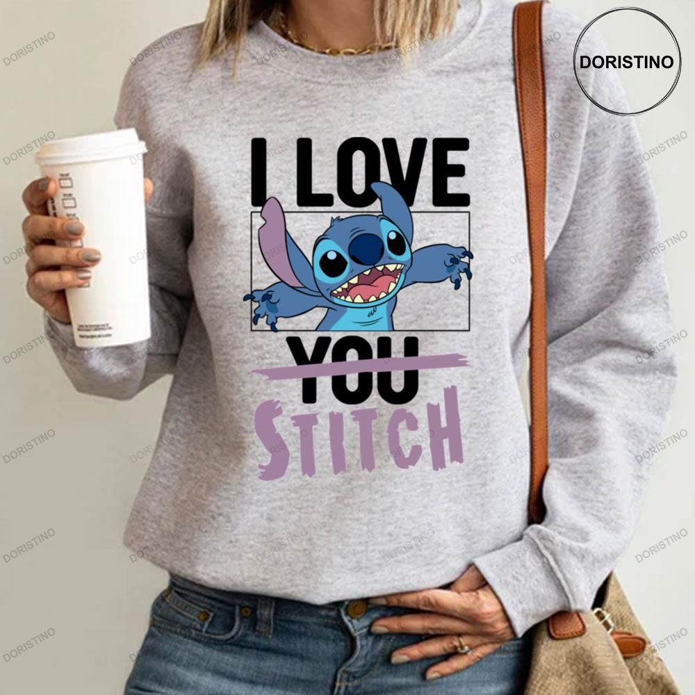 Valentines I Love Stitch Not You Awesome Shirt