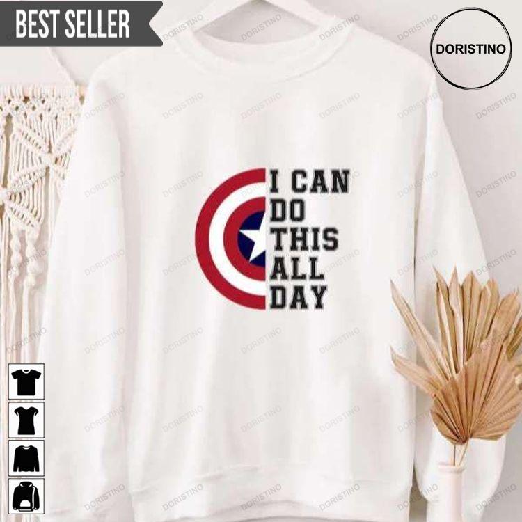 Captain America I Can Do This All Day Doristino Hoodie Tshirt Sweatshirt