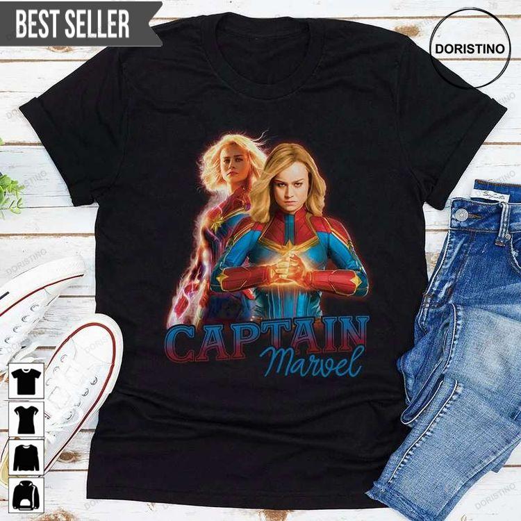 Captain Marvel Brie Larson Actress Doristino Hoodie Tshirt Sweatshirt