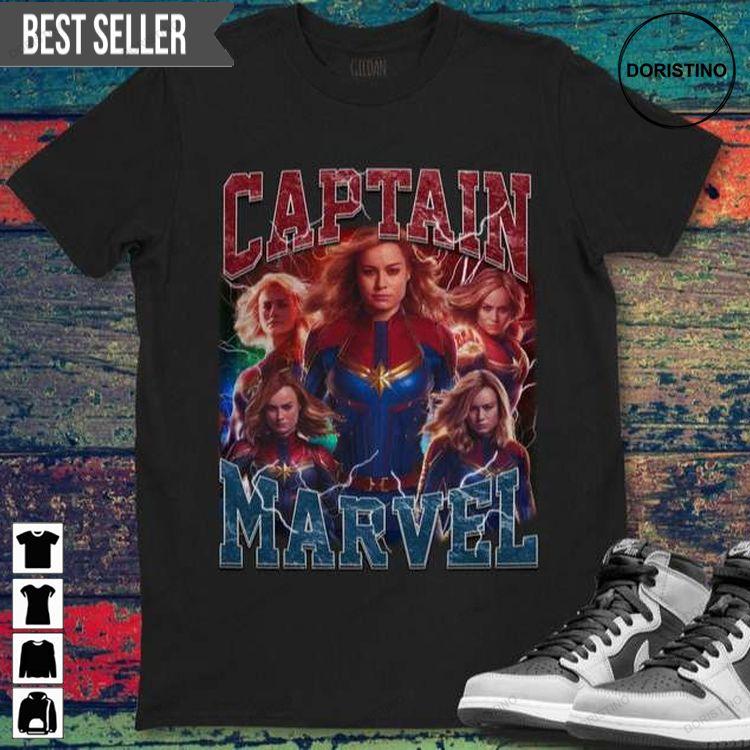 Captain Marvel Poster Avenger Doristino Hoodie Tshirt Sweatshirt