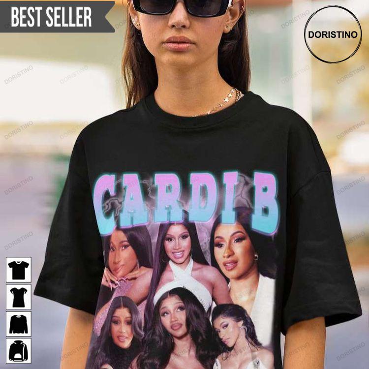 Cardi B Rap Music Black Doristino Sweatshirt Long Sleeve Hoodie