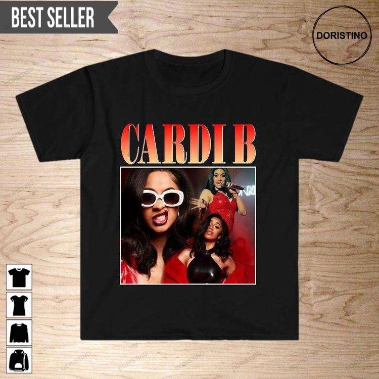 Cardi B Vintage Retro Doristino Hoodie Tshirt Sweatshirt