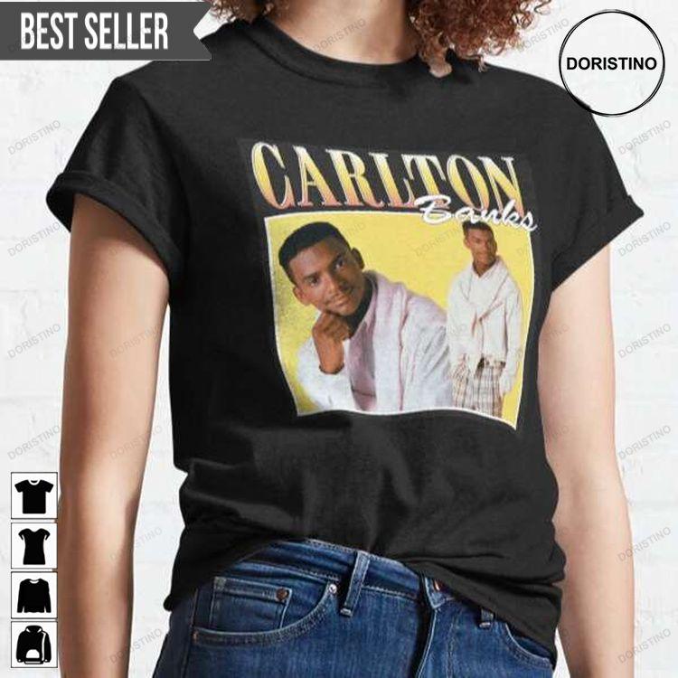 Carlton Banks The Fresh Prince Of Bel Air Doristino Hoodie Tshirt Sweatshirt