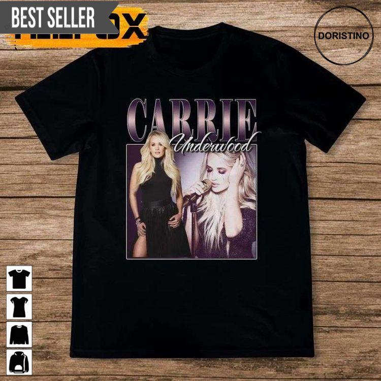 Carrie Underwood Music Singer Black Unisex Doristino Tshirt Sweatshirt Hoodie