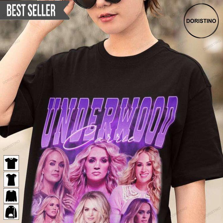 Carrie Underwood Singer Country Music Retro Doristino Tshirt Sweatshirt Hoodie