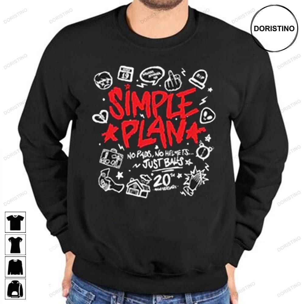 No Pads No Helyets Simple Plan Awesome Shirts