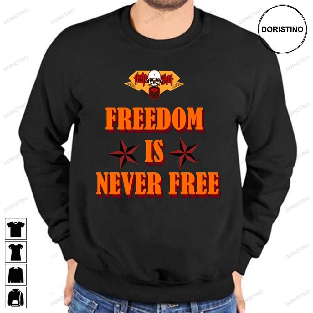 Orange Army Freedom Is Never Free Limited Edition T-shirts